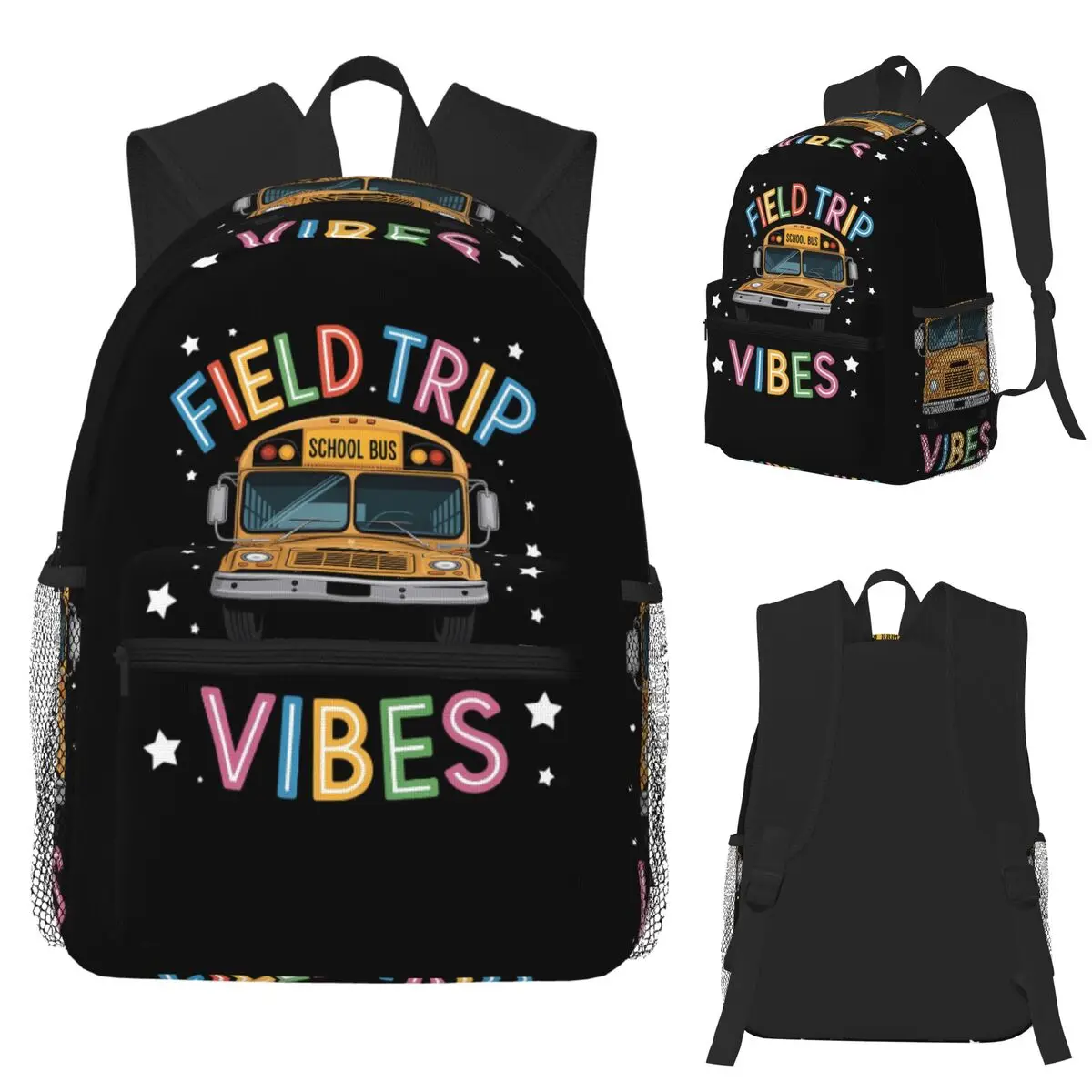 Field Day Cute School Bus Funny Student Backpack School Bag Hiking Travel Daypack for Boys Girls Fashion Bookbag Shoulder Bags
Field Day Cute School Bus Funny Student Backpack School Bag Hiking Travel Daypack for Boys Girls Fashion Bookbag Shoulder Bags