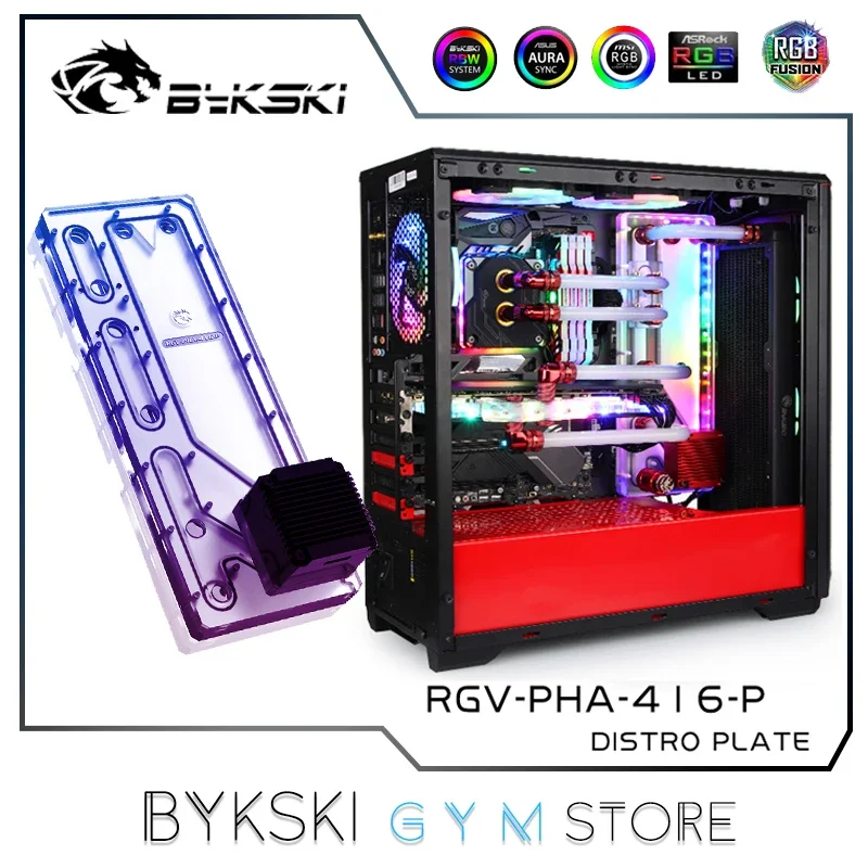 Bykski Waterway Board Kit For Phanteks PH-EC416PTG Case, For Single GPU Building PC Water Cooling 12V/5V SYNC, RGV-PHA-416-P
Bykski Waterway Board Kit For Phanteks PH-EC416PTG Case, For Single GPU Building PC Water Cooling 12V/5V SYNC, RGV-PHA-416-P