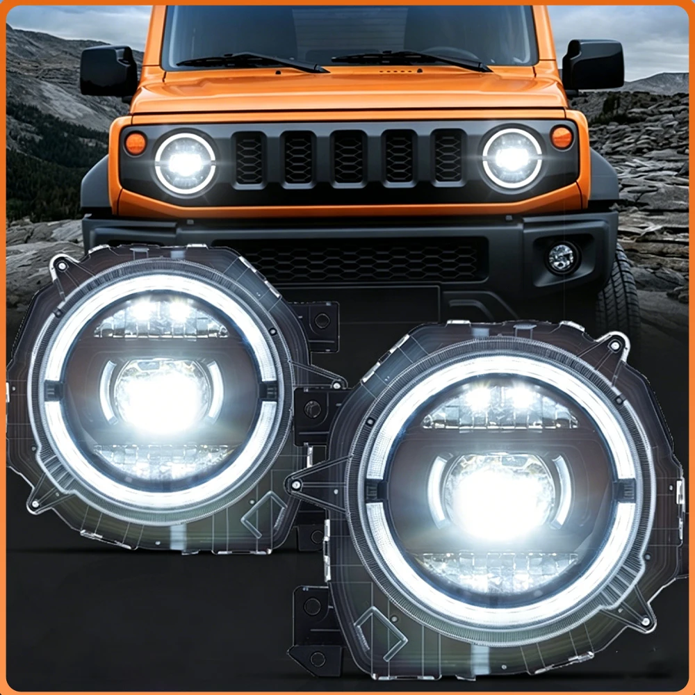 LED Dynamic Projector Lens Auto Headlights Assembly For Suzuki Jimny 2019-2023 High Quality Car Front Lamps Upgrade Accessories
LED Dynamic Projector Lens Auto Headlights Assembly For Suzuki Jimny 2019-2023 High Quality Car Front Lamps Upgrade Accessories