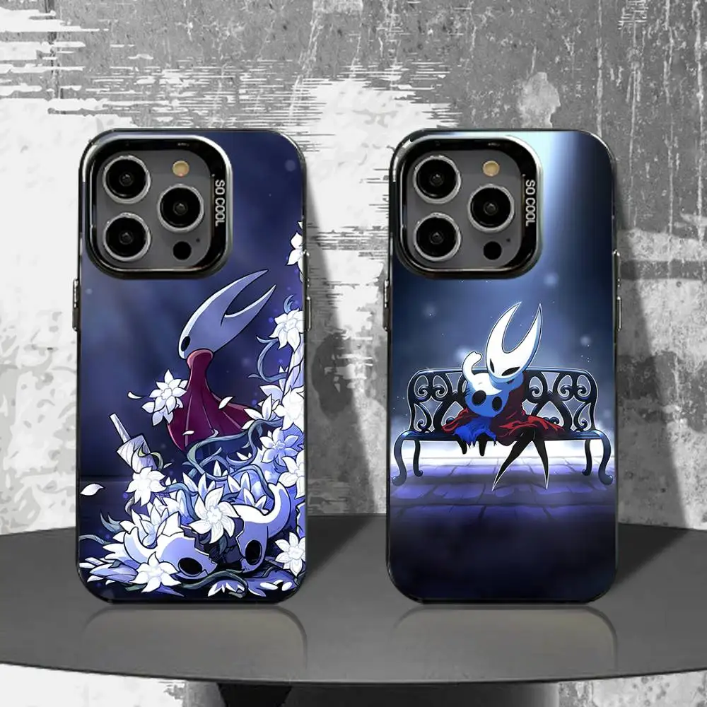 H-Hollow K-Knight Silk Song Phone Case For iPhone 16,15,14,13,12,11,Pro,XS,Max,Plus,Mini,SE4,E Black Matte Shockproof Cover
H-Hollow K-Knight Silk Song Phone Case For iPhone 16,15,14,13,12,11,Pro,XS,Max,Plus,Mini,SE4,E Black Matte Shockproof Cover