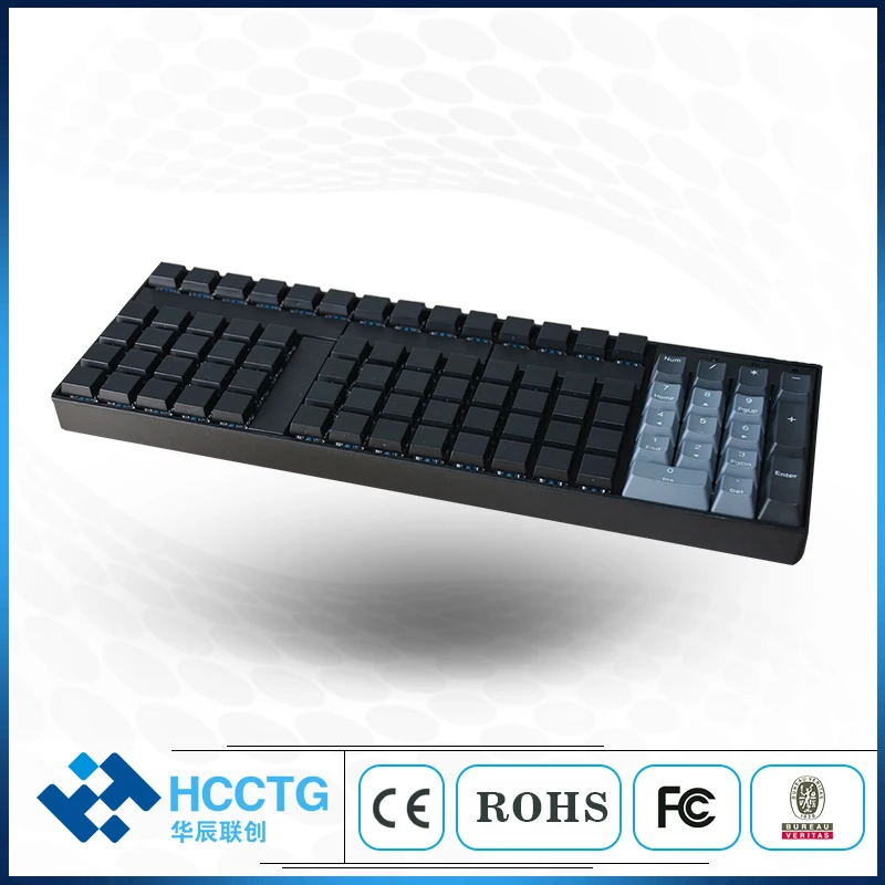 105 Keys Waterproof Cash Register Usb Full Programmable Transparent Keycap Pos Keyboard KB105A
105 Keys Waterproof Cash Register Usb Full Programmable Transparent Keycap Pos Keyboard KB105A