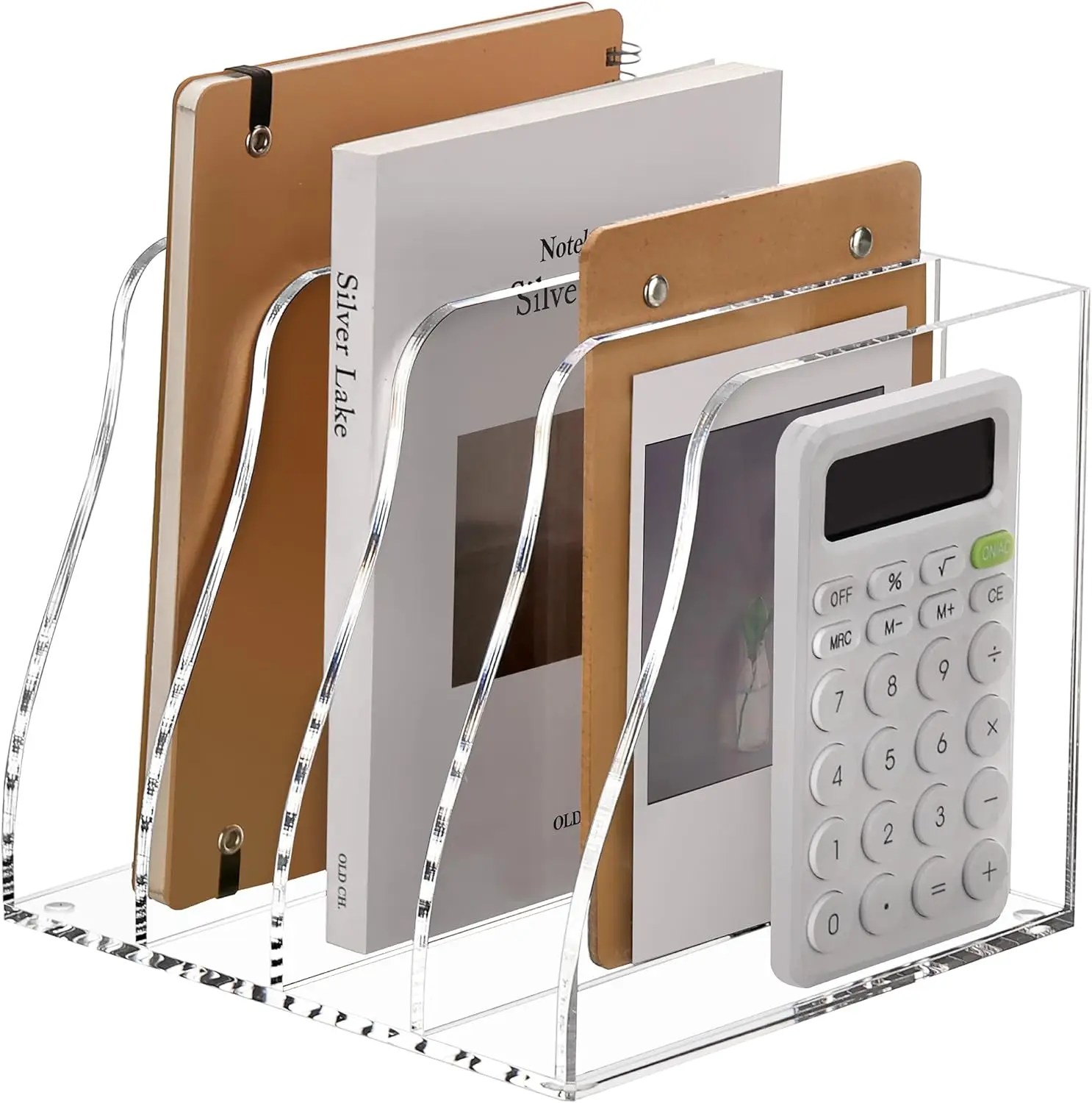 Органайзер для документов из прозрачного акрила, 4 вертикальных отделения для хранения офисных документов, формат B5
Органайзер для документов из прозрачного акрила, 4 вертикальных отделения для хранения офисных документов, формат B5