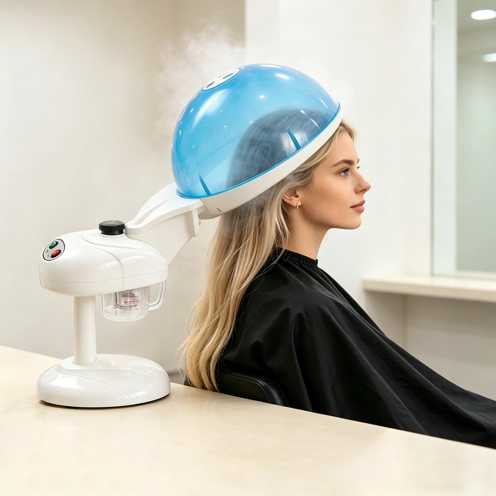 2 in 1 Hair and Facial Steamer, Nano Ion Steam Beauty Machine with 360° Nozzle & Aromatherapy for Home Salon Spa
2 in 1 Hair and Facial Steamer, Nano Ion Steam Beauty Machine with 360° Nozzle & Aromatherapy for Home Salon Spa