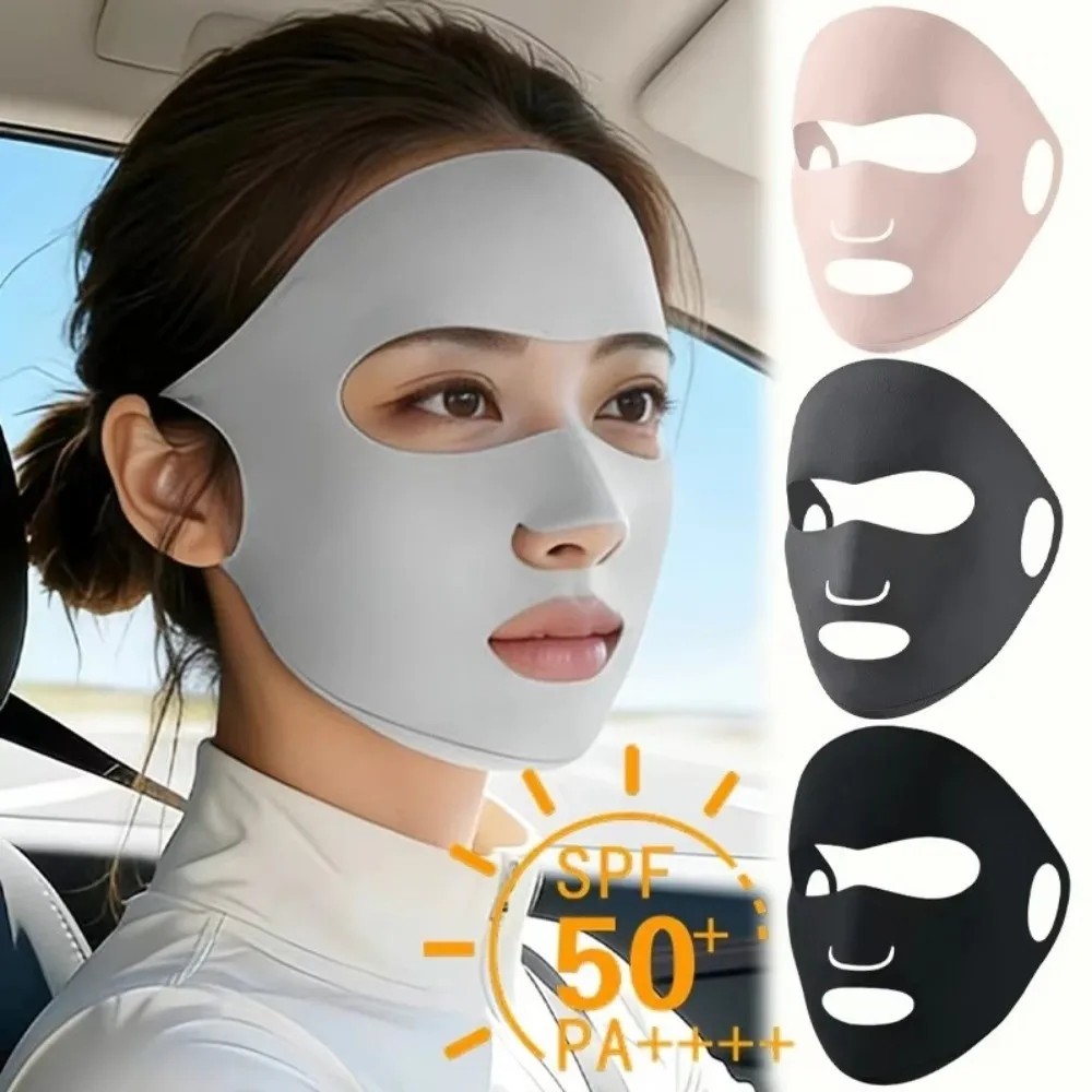 Fashion Ice Silk Sun Protection Mask Full Face Breathable Anti-UV Neck Scarf Dustproof Sunscree Sunshade Face Mask Cycling
Fashion Ice Silk Sun Protection Mask Full Face Breathable Anti-UV Neck Scarf Dustproof Sunscree Sunshade Face Mask Cycling