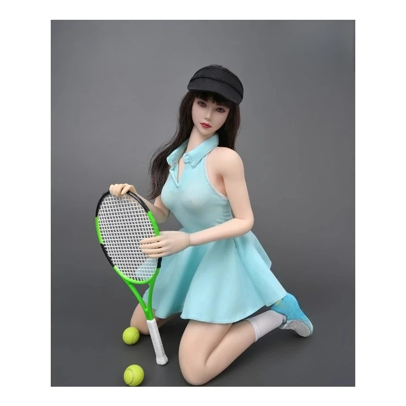 ZY5059 1/6 Scale Light Blue Sleeveless Dress Tennis Sports Suit Action Figures for 12" JIAOUDOLL PH TBL Model
ZY5059 1/6 Scale Light Blue Sleeveless Dress Tennis Sports Suit Action Figures for 12" JIAOUDOLL PH TBL Model