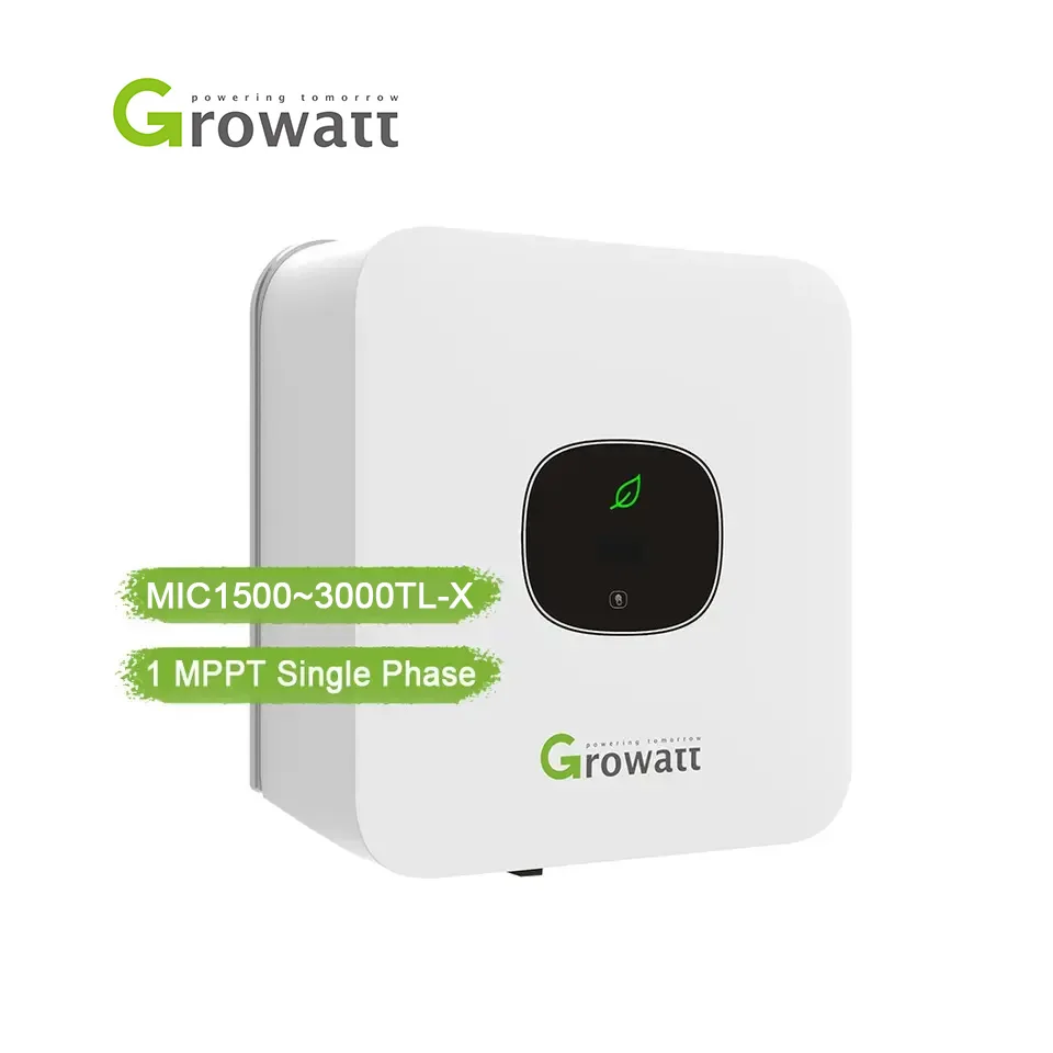 Growatt Solar Inverter MIC 3000TL-X Single Phase Power Inverter On Grid Inverter
Growatt Solar Inverter MIC 3000TL-X Single Phase Power Inverter On Grid Inverter