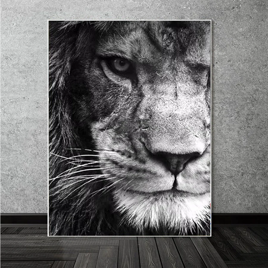5D Diamond Painting lion Black and White Art Picture Full Round Drilling Rhinestone Mosaic Set Home Decoration Handmade Hobbies
5D Diamond Painting lion Black and White Art Picture Full Round Drilling Rhinestone Mosaic Set Home Decoration Handmade Hobbies