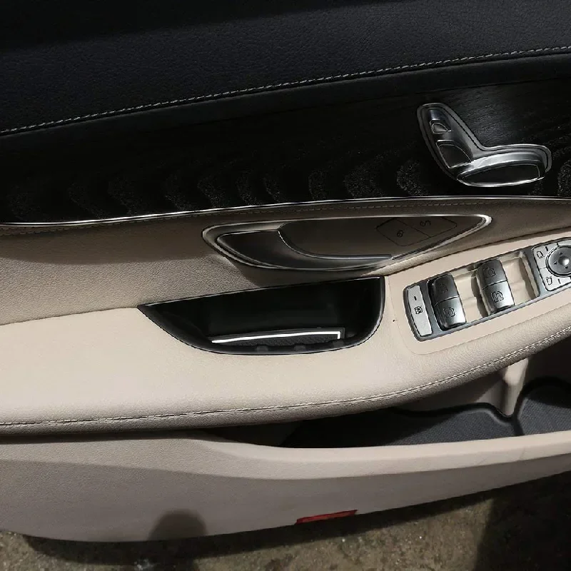 ABS Black Car Door Handle Storage Box Interior Car Accessories for Mercedes Benz C Class W205 GLC X253 2015-2021(LHD RHD)
ABS Black Car Door Handle Storage Box Interior Car Accessories for Mercedes Benz C Class W205 GLC X253 2015-2021(LHD RHD)