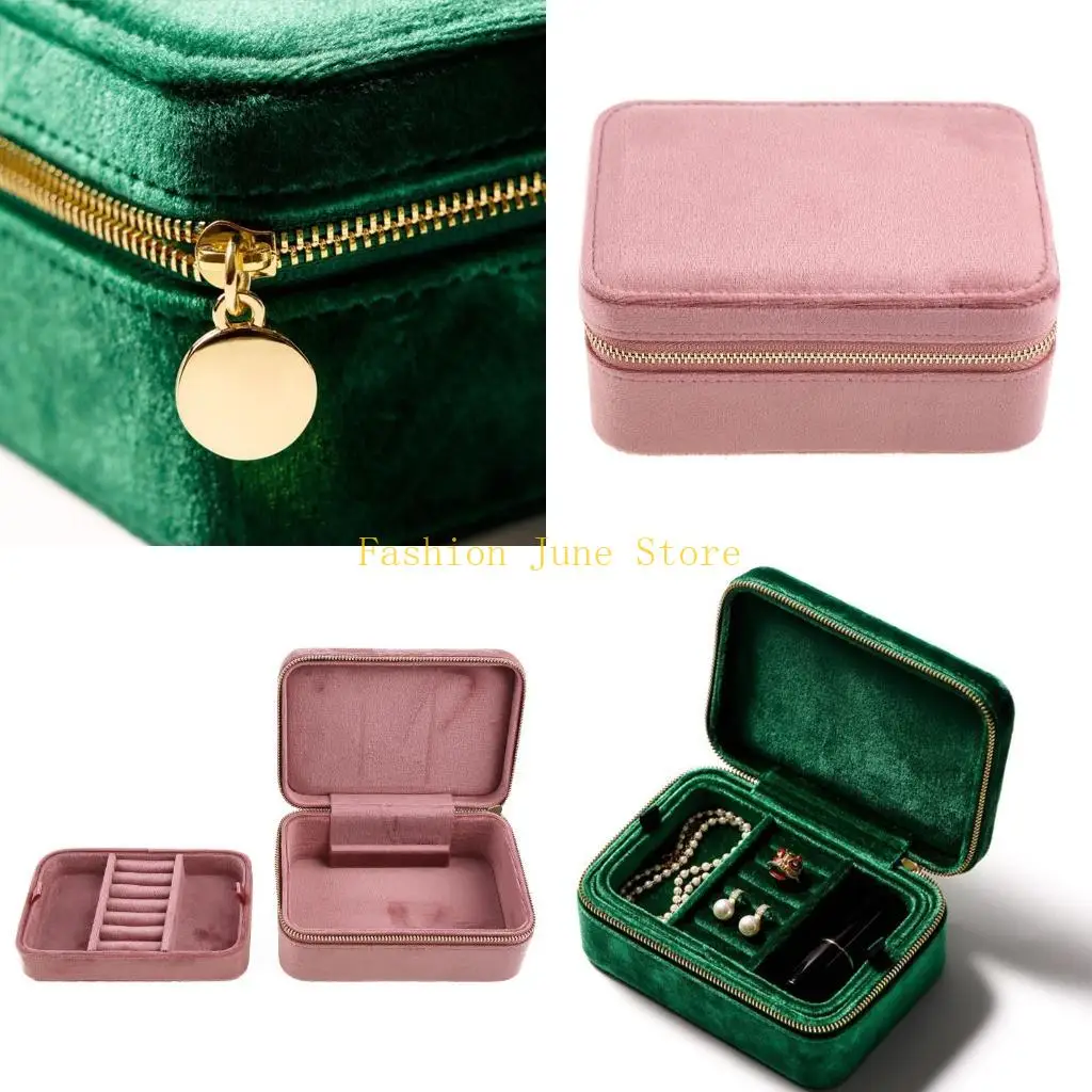 N5KA Multicolor Jewelry Box Necklace Ring Earring Jewelry Display Box Flannel for Cas
N5KA Multicolor Jewelry Box Necklace Ring Earring Jewelry Display Box Flannel for Cas