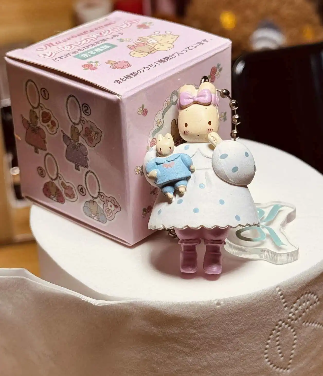 New Product In Stock Jasmine Rabbit Doll Pendant Acrylic Hanging Tag Blind Box Keychain French Floral Afternoon Tea Rabbit
New Product In Stock Jasmine Rabbit Doll Pendant Acrylic Hanging Tag Blind Box Keychain French Floral Afternoon Tea Rabbit