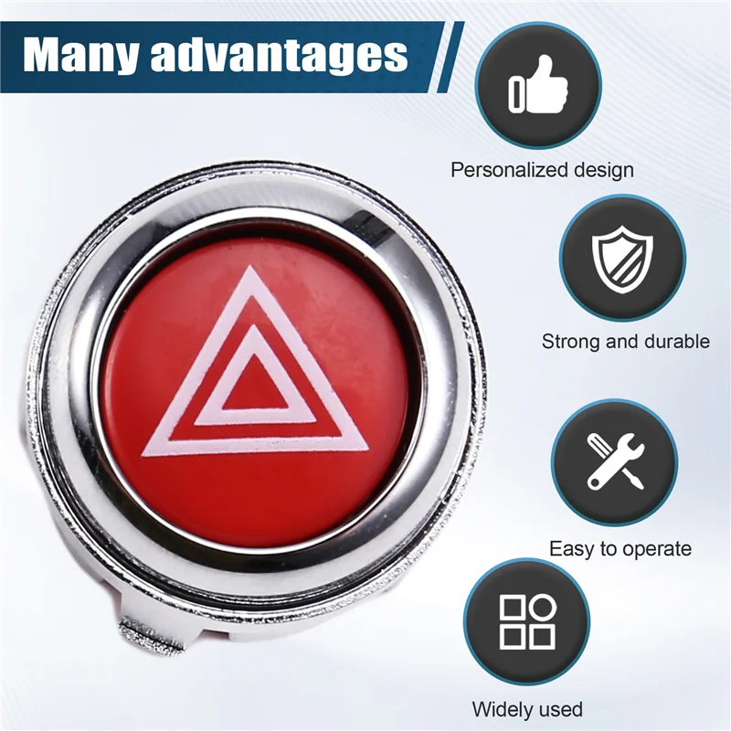 A20K-Double Flash Light Switch For Bentley Continental GT Emergency Light Button Double Flash Light Switch For Bentley 3W0959676
A20K-Double Flash Light Switch For Bentley Continental GT Emergency Light Button Double Flash Light Switch For Bentley 3W0959676