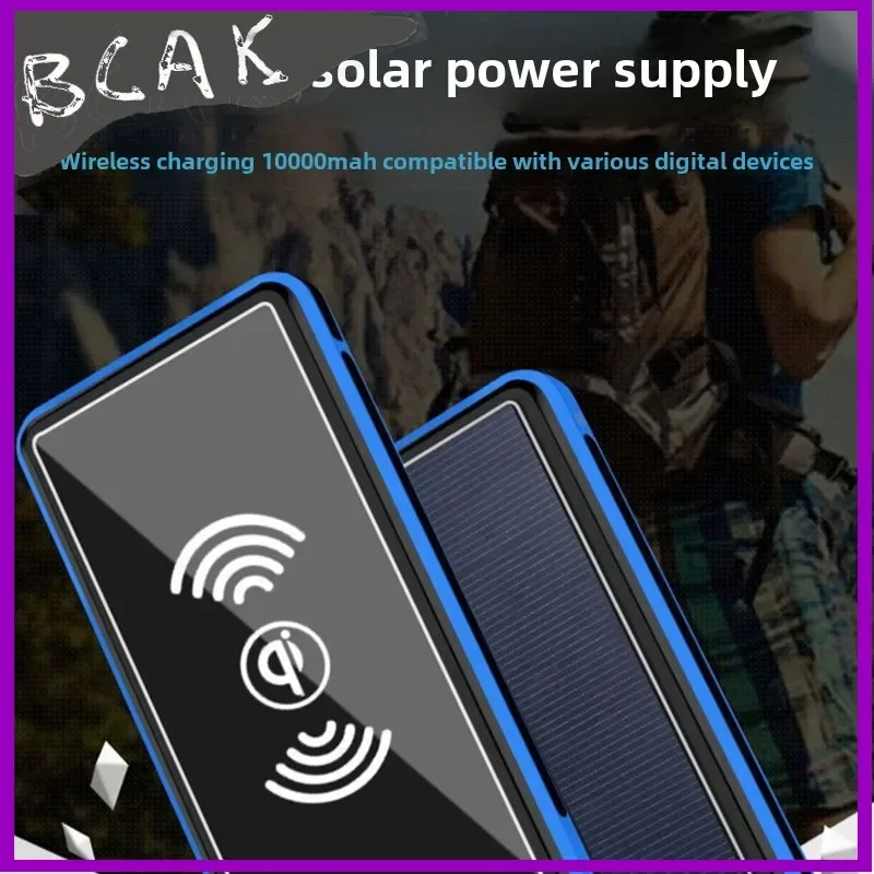 Quality BCAK Wireless Power Bank 10000 MAh Solar Mobile Power Bank Mobile Phone Universal Portable
Quality BCAK Wireless Power Bank 10000 MAh Solar Mobile Power Bank Mobile Phone Universal Portable