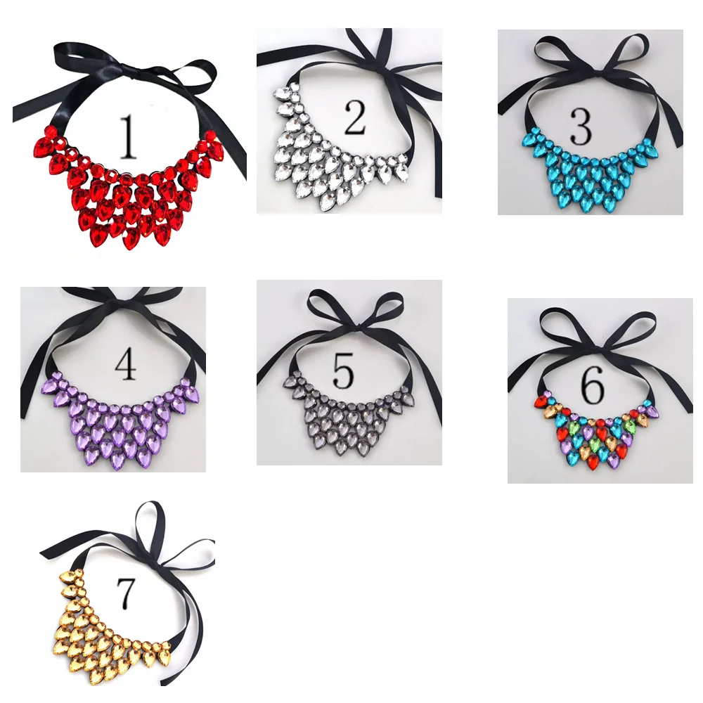 7pcs Wholesale Customization Free Color Collar Necklace Transparent Multi Color Jewelry Women's Daily Wear Gifts
7pcs Wholesale Customization Free Color Collar Necklace Transparent Multi Color Jewelry Women's Daily Wear Gifts