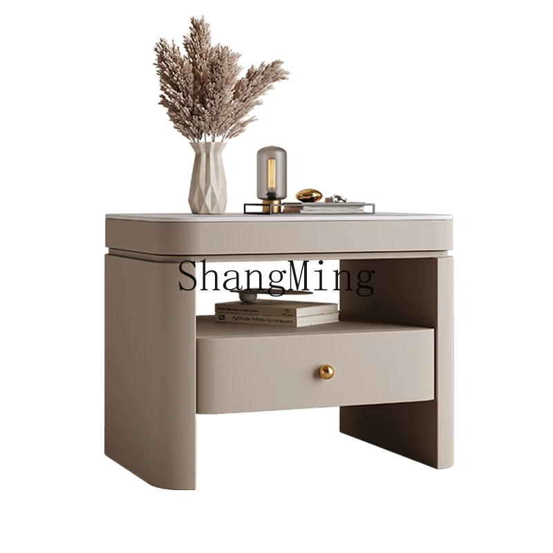 ZYH simple and modern new high-end all-solid wood bedside table minimalist rock slab bedside table
ZYH simple and modern new high-end all-solid wood bedside table minimalist rock slab bedside table