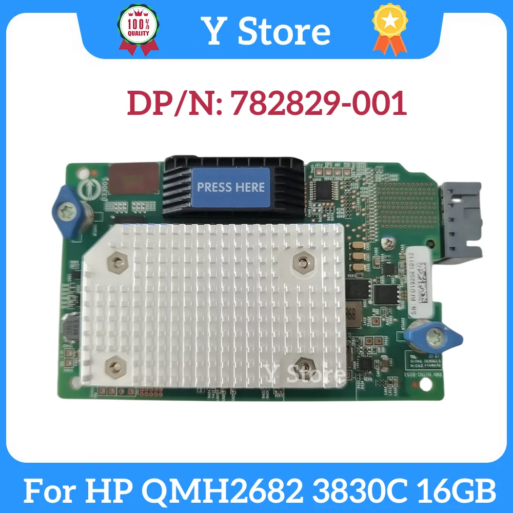 Y Store For HP QMH2682 3830C 16GB Optical Fiber Card 782829-001 763345-001 777452-B21 Fast Ship
Y Store For HP QMH2682 3830C 16GB Optical Fiber Card 782829-001 763345-001 777452-B21 Fast Ship