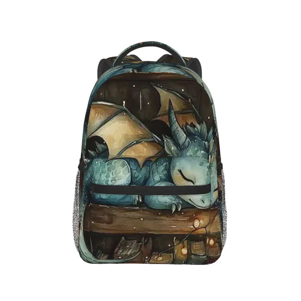 Book And Sleeping Dragon Backpack Hot Sale Daypack Large Capacity Boys Girls BookBag School Bag Shoulder Bags for Men Women
Book And Sleeping Dragon Backpack Hot Sale Daypack Large Capacity Boys Girls BookBag School Bag Shoulder Bags for Men Women