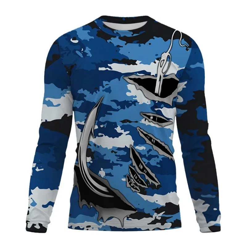 2024 Spring and Autumn Men's Outdoor Fishing 3d Printed Fishing T-shirt for Men Long Sleeve Casual T-shirt Topsgraphic T Shirts
2024 Spring and Autumn Men's Outdoor Fishing 3d Printed Fishing T-shirt for Men Long Sleeve Casual T-shirt Topsgraphic T Shirts