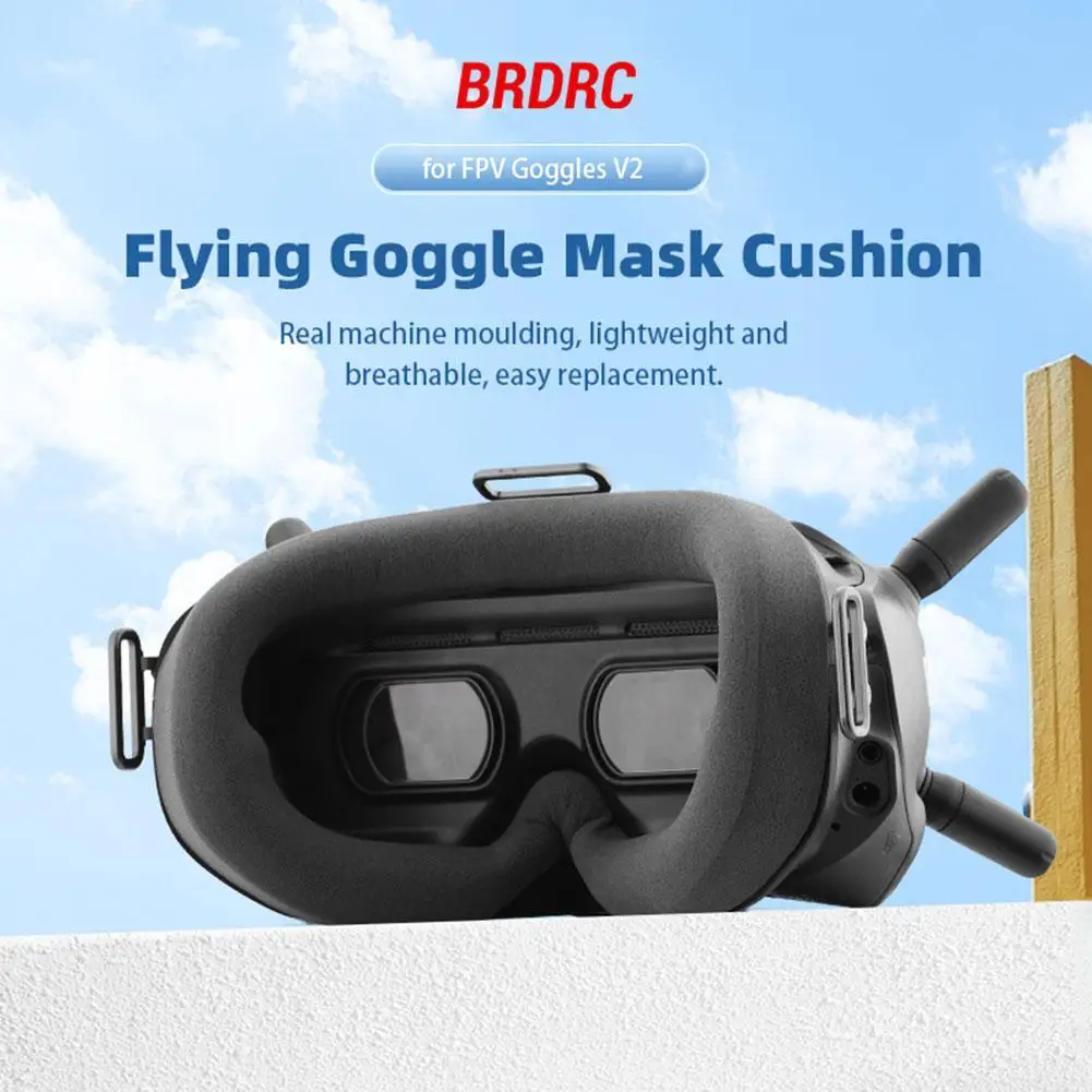 1pcs For DJI FPV Flight Goggles Mask Cushion Sponge Material Soft Drone Mask Protective Pad Drone Accessories
1pcs For DJI FPV Flight Goggles Mask Cushion Sponge Material Soft Drone Mask Protective Pad Drone Accessories