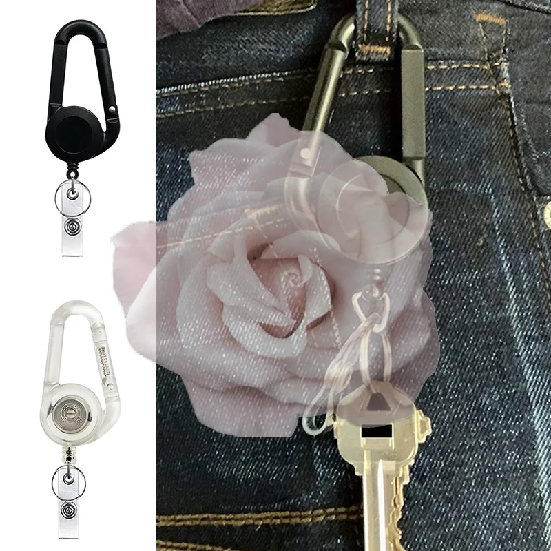 Popular ID Card Key Chain Lanyard Clip Key Ring Retractable Belt Rope Holder Keyring
Popular ID Card Key Chain Lanyard Clip Key Ring Retractable Belt Rope Holder Keyring