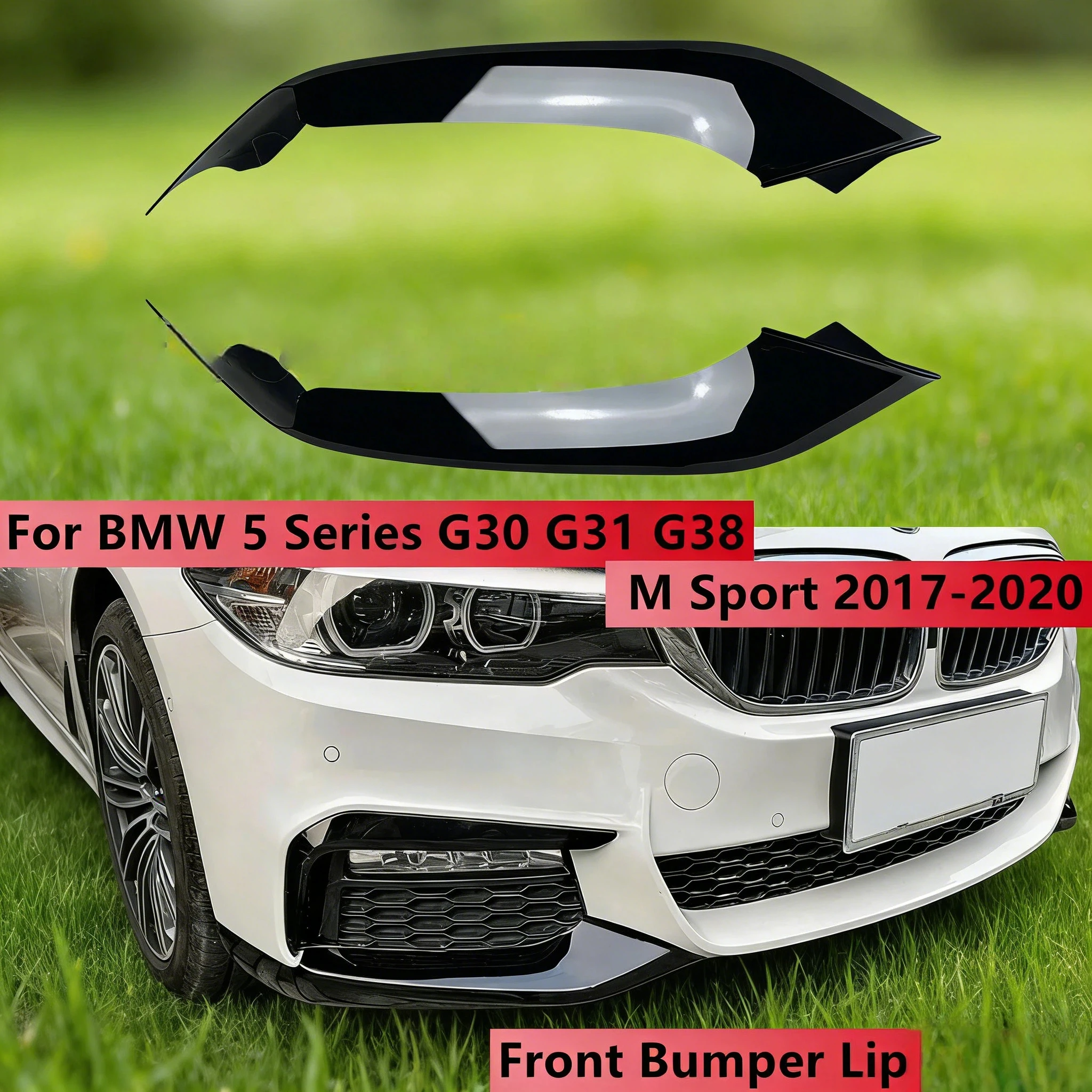 Пара сплиттеров переднего бампера для BMW 5 серии G30 G31 G38 520i 525i 530i 540i M Sport 2017-2020, накладка-диффузор на автомобильный спойлер
Пара сплиттеров переднего бампера для BMW 5 серии G30 G31 G38 520i 525i 530i 540i M Sport 2017-2020, накладка-диффузор на автомобильный спойлер