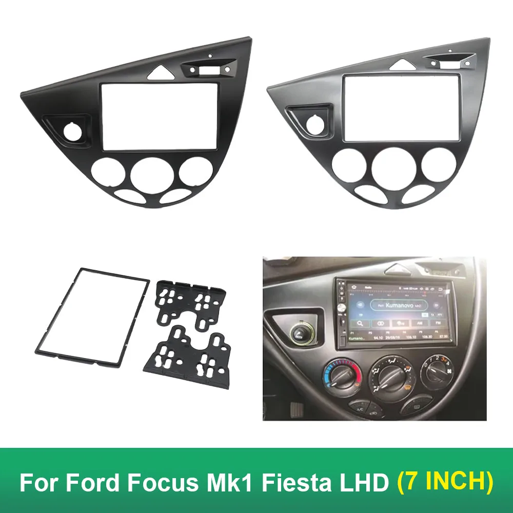 For Ford Focus Mk1 Fiesta LHD (7Inch)Car Radio Fascias Android GPS MP5 Stereo Player 2 Din Head Unit Panel Dash Frame Installat
For Ford Focus Mk1 Fiesta LHD (7Inch)Car Radio Fascias Android GPS MP5 Stereo Player 2 Din Head Unit Panel Dash Frame Installat