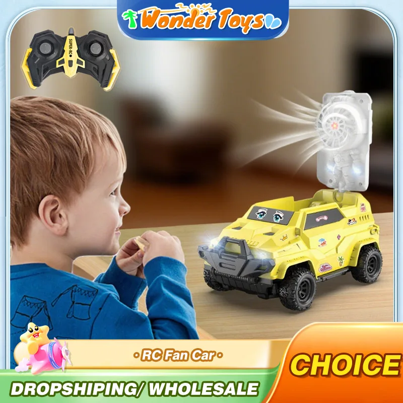 DIY Remote Control Fan Car Off-Road Truck with Lights Stickers 2.4G Radio Control Cars Racing Drift Vehicles Electric Toys Kids
DIY Remote Control Fan Car Off-Road Truck with Lights Stickers 2.4G Radio Control Cars Racing Drift Vehicles Electric Toys Kids