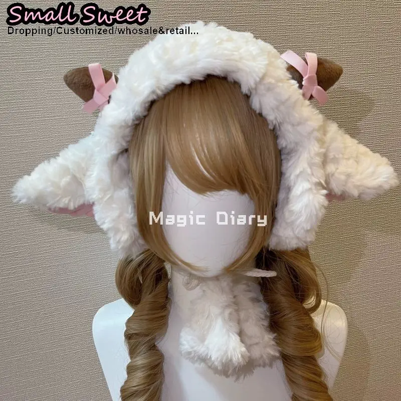 Women Subcultural Y2K Girl Lamb Ear Fleece Headband Ear Warmer Cute Hair Accessories Lolita Cosplay Traper Winter Earflap Hat
Women Subcultural Y2K Girl Lamb Ear Fleece Headband Ear Warmer Cute Hair Accessories Lolita Cosplay Traper Winter Earflap Hat