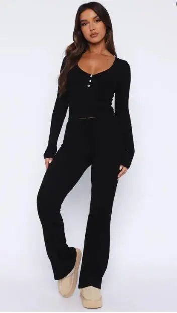 Elevate Your Loungewear Game with our Stylish Long Pants Set in Various Colors and Sizes - Perfect for Relaxing in Style!
Elevate Your Loungewear Game with our Stylish Long Pants Set in Various Colors and Sizes - Perfect for Relaxing in Style!