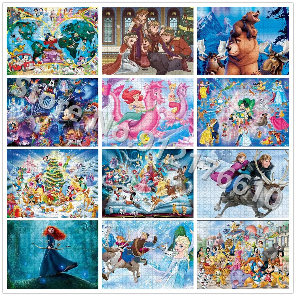 300/500/1000 шт. бумажный пазл, Disney, принцесса, замороженный пазл, машинка Диснея, Белоснежка, пазл для декомпрессии, искусственная головоломка
300/500/1000 шт. бумажный пазл, Disney, принцесса, замороженный пазл, машинка Диснея, Белоснежка, пазл для декомпрессии, искусственная головоломка