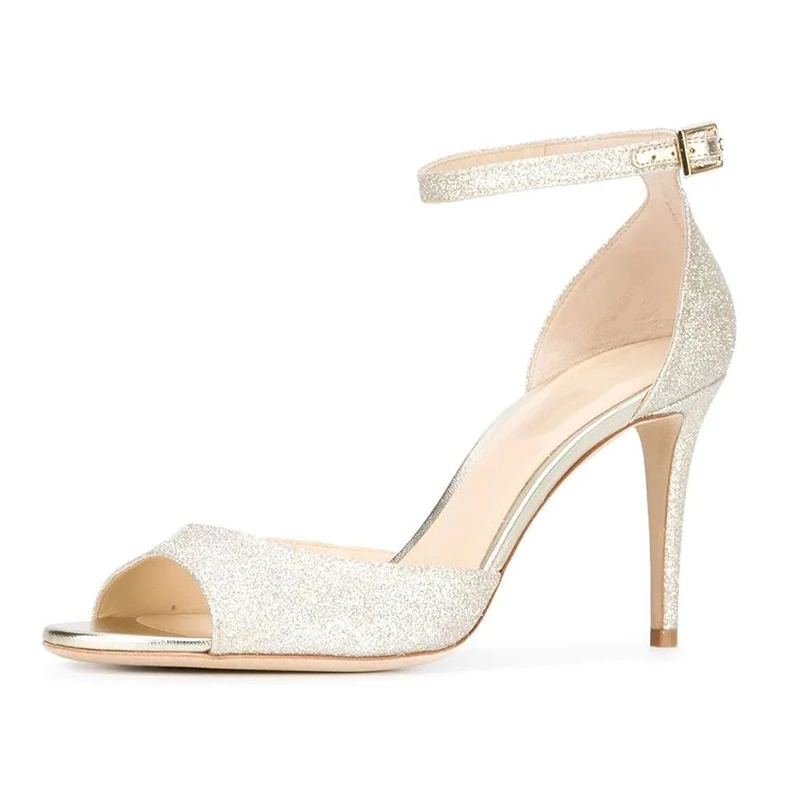 2022 Gold Summer Sandals for Women Stilettos High Heels Ankle Strap Shoes Ladies Peep Toe Shiny Glitter Party Heeled Shoes
2022 Gold Summer Sandals for Women Stilettos High Heels Ankle Strap Shoes Ladies Peep Toe Shiny Glitter Party Heeled Shoes