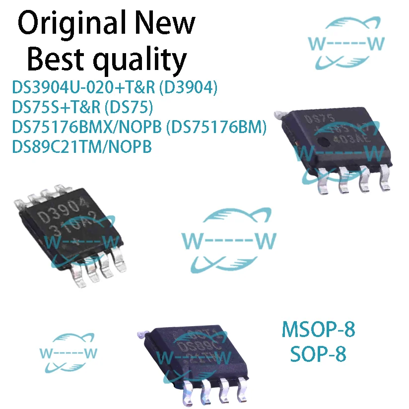 (5-30PCS)NEW DS3904U-020+T&R D3904 DS75S+T&R DS75 DS75176BMX DS75176BM DS89C21TM/NOPB DS89C21TM DS75176BMX/NOPB DS3904 IC
(5-30PCS)NEW DS3904U-020+T&R D3904 DS75S+T&R DS75 DS75176BMX DS75176BM DS89C21TM/NOPB DS89C21TM DS75176BMX/NOPB DS3904 IC