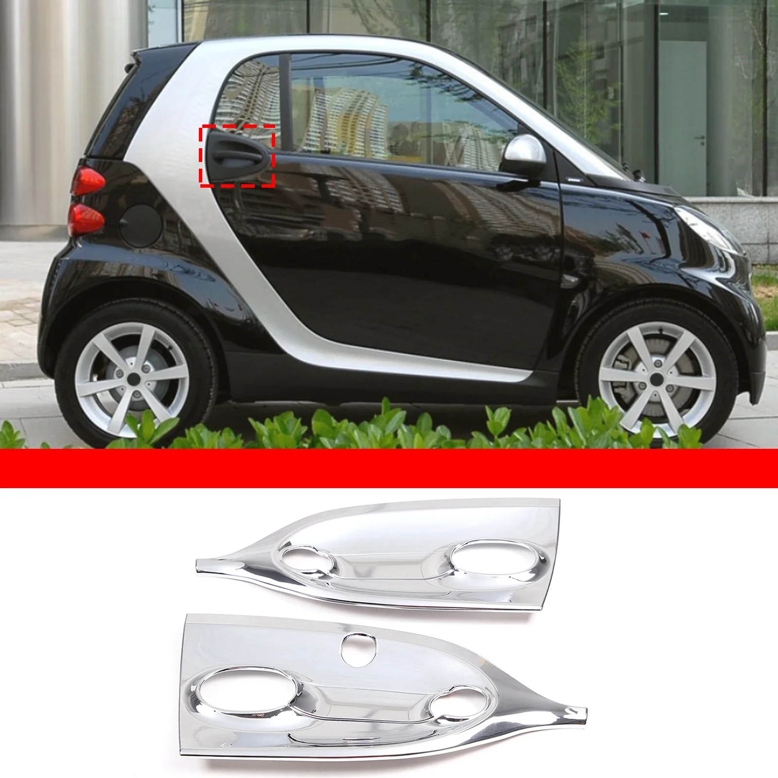 For Models For Mercedes-Benz Smart 2016-2021 Outside Door Bowl Protection Cover Decoration ABS Car Accessories
For Models For Mercedes-Benz Smart 2016-2021 Outside Door Bowl Protection Cover Decoration ABS Car Accessories