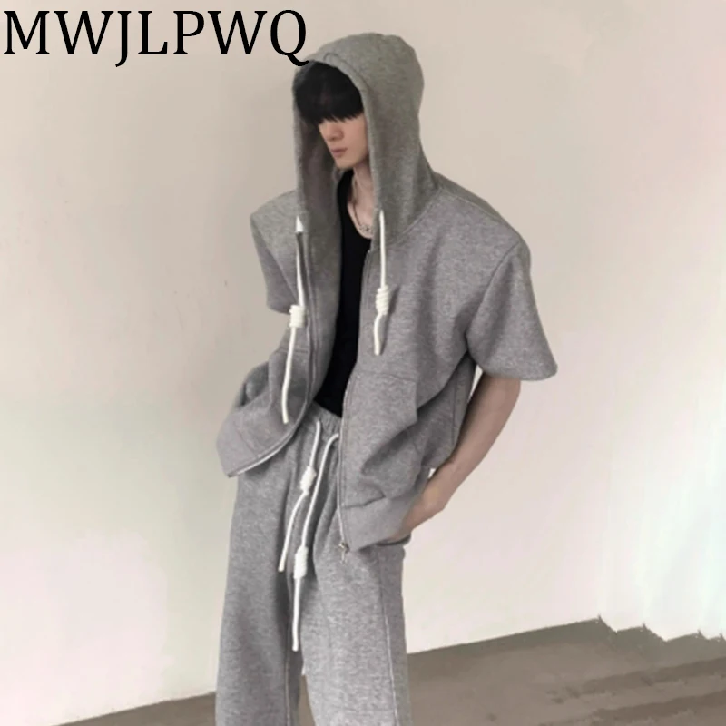 MWJLPWQ Cleanfit, мужские повседневные комплекты, футболки с короткими рукавами и капюшоном, летние свободные брюки High Street Boot Cut, новинка 2025, трендовая новинка 010779
MWJLPWQ Cleanfit, мужские повседневные комплекты, футболки с короткими рукавами и капюшоном, летние свободные брюки High Street Boot Cut, новинка 2025, трендовая новинка 010779