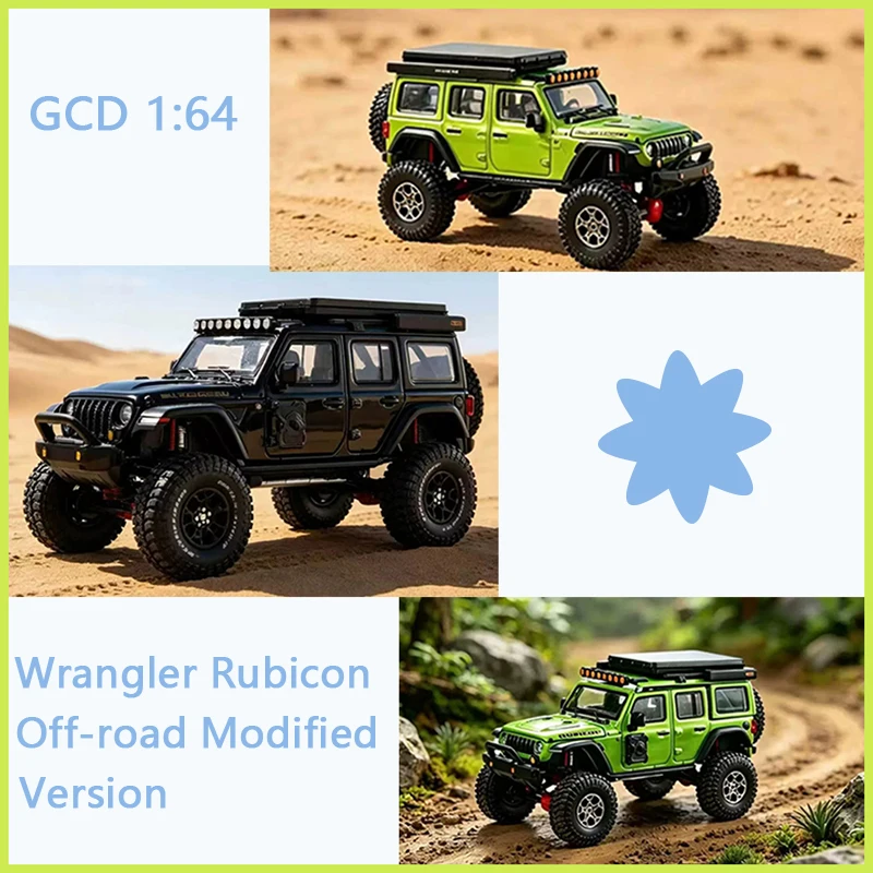 GCD 1:64 Wrangler Rubicon Off-road Modified Version Alloy Car Model Toys Gifts Collection Adult Souvenir Decoration
GCD 1:64 Wrangler Rubicon Off-road Modified Version Alloy Car Model Toys Gifts Collection Adult Souvenir Decoration