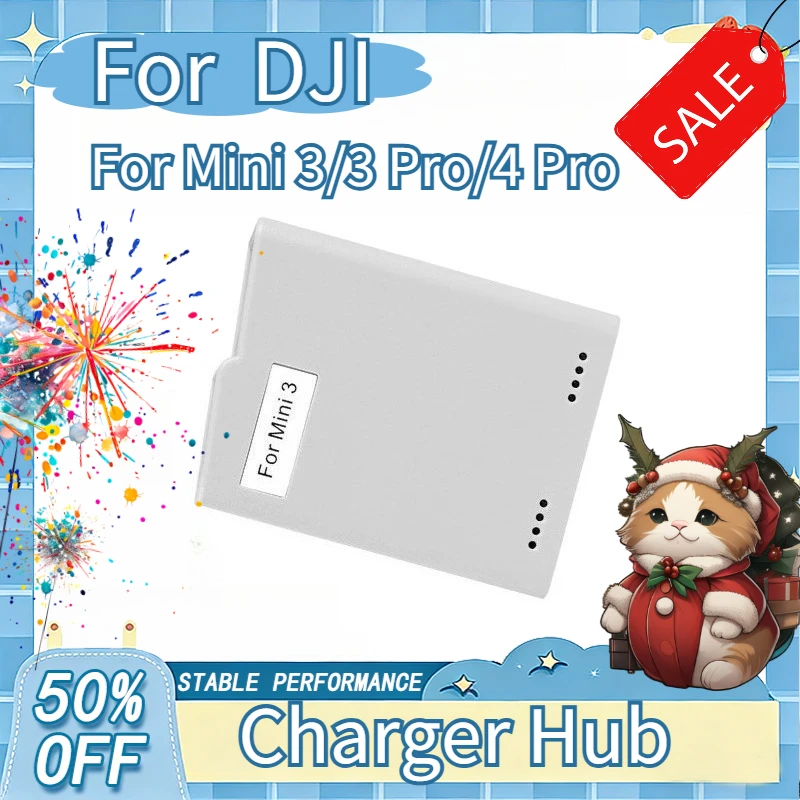 For DJI Mini 3/3 Pro/4 Pro Battery Charger Case Fast Charging Support Drone Accessories Dual-Port PD Charging Manager
For DJI Mini 3/3 Pro/4 Pro Battery Charger Case Fast Charging Support Drone Accessories Dual-Port PD Charging Manager