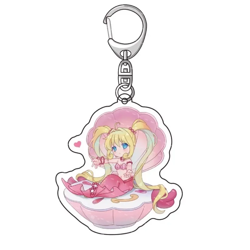 Mermaid Singing Mermaid Singk Keychain Pink Flower Mori Pendant Acrylic Cute Pendant Cartoon Shape Birthday Gift
Mermaid Singing Mermaid Singk Keychain Pink Flower Mori Pendant Acrylic Cute Pendant Cartoon Shape Birthday Gift