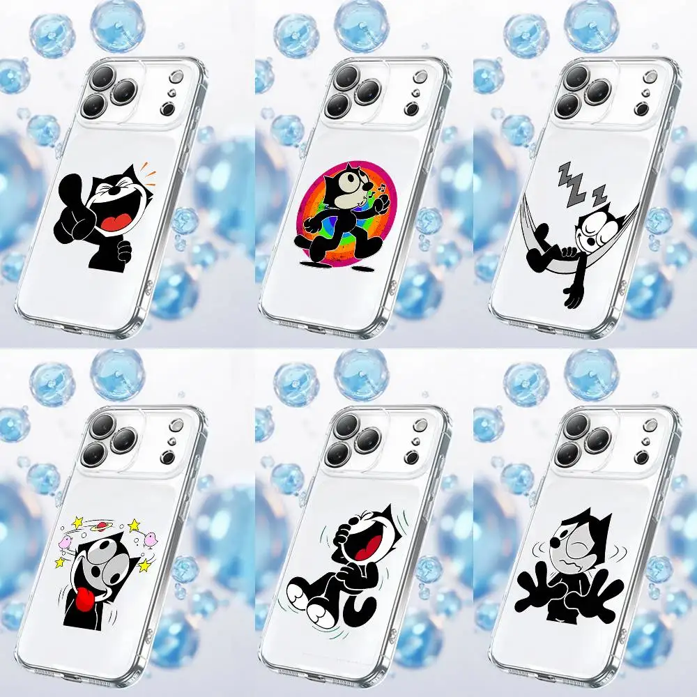 Cartoon F-Felix the Cat Phone Case For iPhone 17,16,15,14,13,12,11 Plus,Pro,Max,Plus,E,SE4,Air,Mini Transparent
Cartoon F-Felix the Cat Phone Case For iPhone 17,16,15,14,13,12,11 Plus,Pro,Max,Plus,E,SE4,Air,Mini Transparent