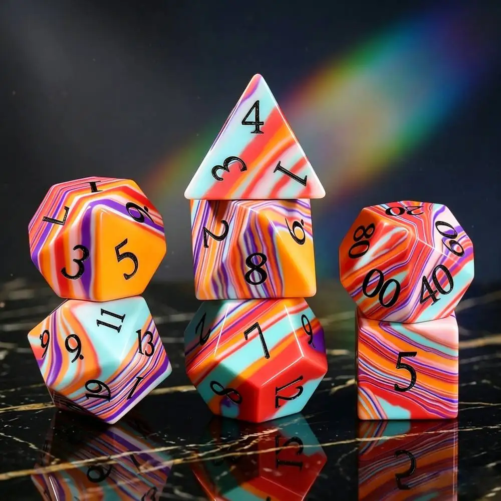 Rainbow Malachite Dice Stone Dices Gemstone D&D Dices set for Dungeons & Dragons Board Game Dice Multifaceted DND RPG Cube
Rainbow Malachite Dice Stone Dices Gemstone D&D Dices set for Dungeons & Dragons Board Game Dice Multifaceted DND RPG Cube
