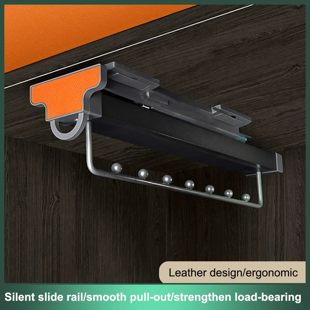 5 Beads Automatic Reset Top Mounted Closet Pull Out Hanging Rod Damping Cushion Retractable Vertical Hardware Hangers
5 Beads Automatic Reset Top Mounted Closet Pull Out Hanging Rod Damping Cushion Retractable Vertical Hardware Hangers