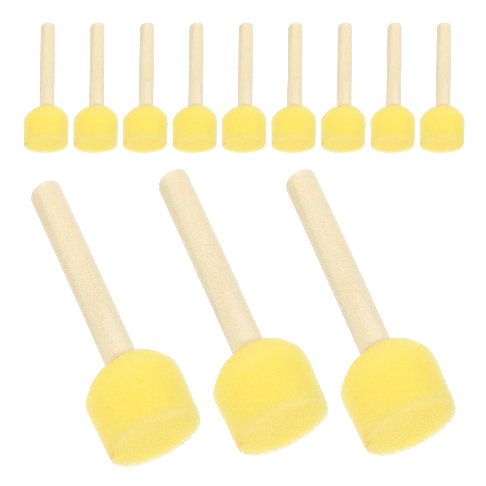 30Pcs Round Sponge Paint Brushes for Soft Foam Painting Sponges Washable Reusable Stampers Suitable for Crafts Art
30Pcs Round Sponge Paint Brushes for Soft Foam Painting Sponges Washable Reusable Stampers Suitable for Crafts Art
