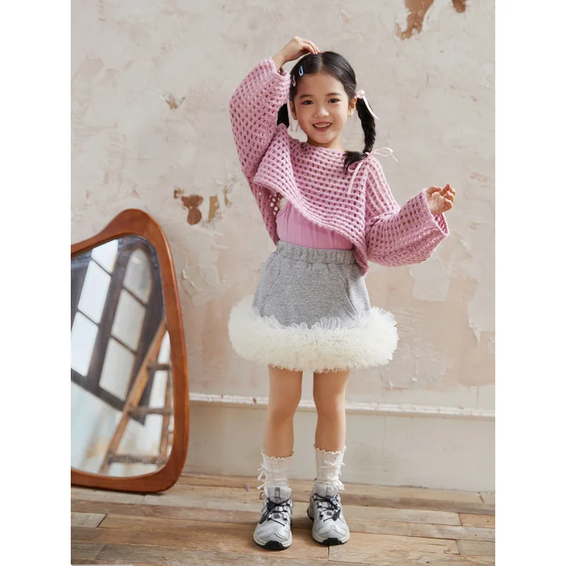 New Autumn New Girls' Multi-Layer Lace Skirt Korean Style Children's Baby Leisure Gauze Skirt Woven Children's Clothing
New Autumn New Girls' Multi-Layer Lace Skirt Korean Style Children's Baby Leisure Gauze Skirt Woven Children's Clothing