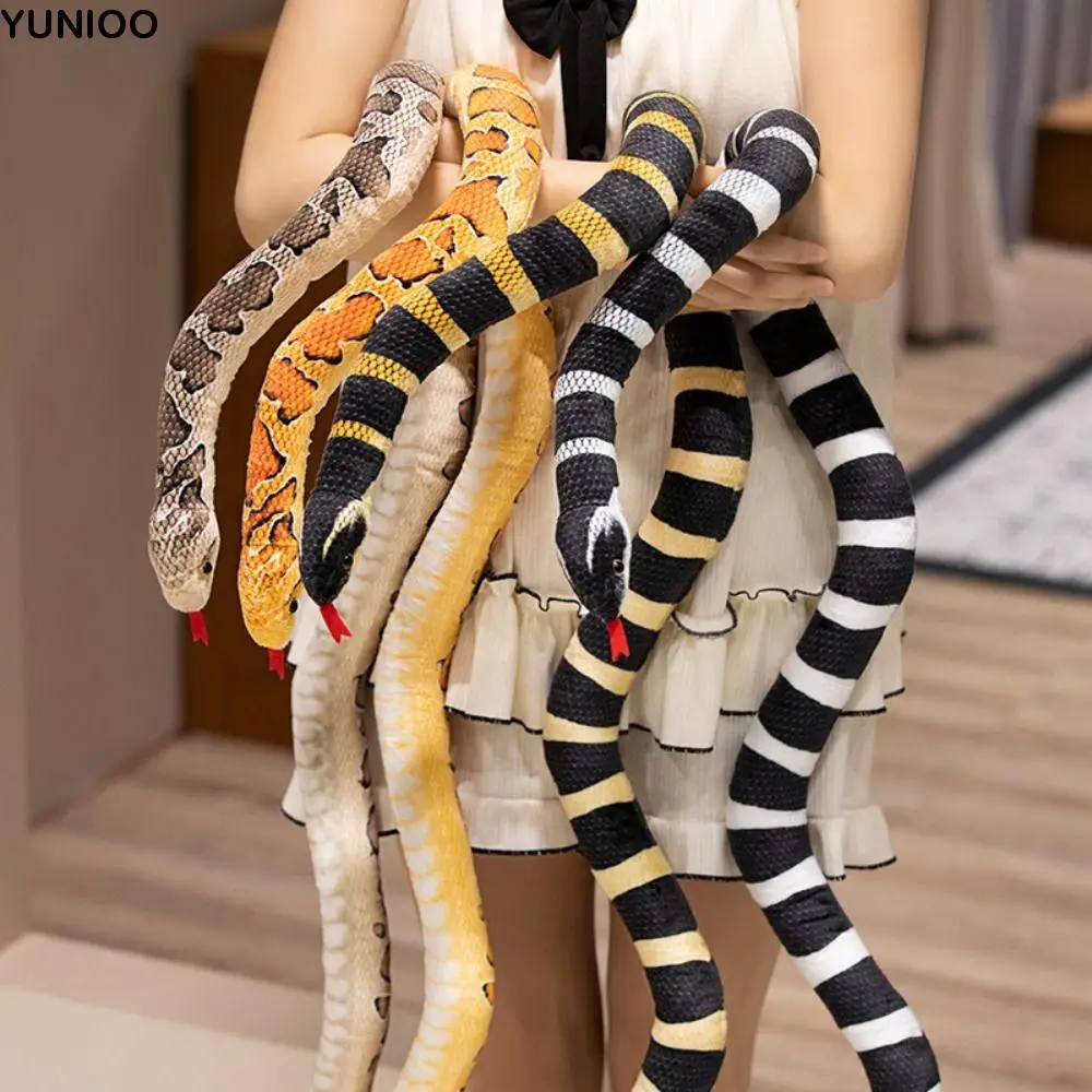 Realistic Boa Snake Plush Doll Long Pattern Black And White Simulation Snakes Plushie Reptile Stuffed Animal Snake Stuffed Toy
Realistic Boa Snake Plush Doll Long Pattern Black And White Simulation Snakes Plushie Reptile Stuffed Animal Snake Stuffed Toy