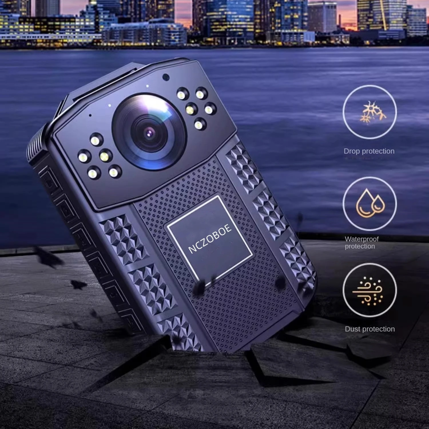 NCZOBOE Body Worn Mini Camera Police HD 1296P DVR Video Recorder Security Cam 170 Degree IR Night Vision Mini Camcorders
NCZOBOE Body Worn Mini Camera Police HD 1296P DVR Video Recorder Security Cam 170 Degree IR Night Vision Mini Camcorders
