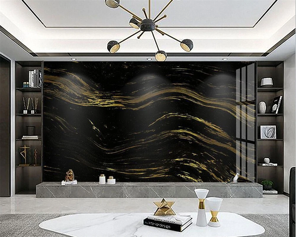 beibehang Custom Modern Black Gold Line Luxury Front Desk Tooling Background Wallpaper papel de parede 3d papier peint
beibehang Custom Modern Black Gold Line Luxury Front Desk Tooling Background Wallpaper papel de parede 3d papier peint