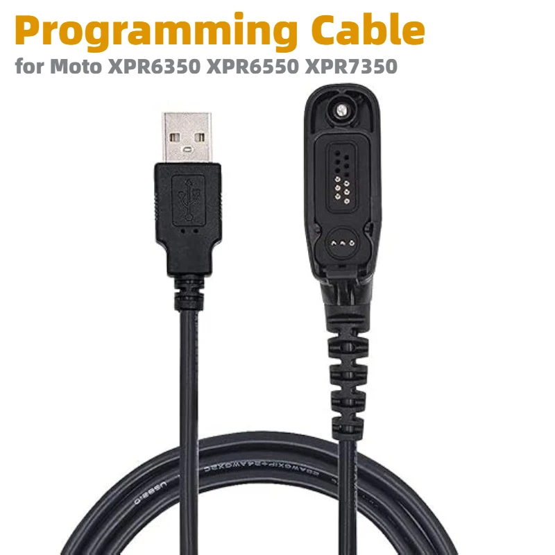 USB Programming Lead Cable Cord for Moto XPR6350 XPR6550 XPR7350 XPR7350e XPR7550e XPR7580e APX4000 APX6000 APX7000 APX8000 Radi
USB Programming Lead Cable Cord for Moto XPR6350 XPR6550 XPR7350 XPR7350e XPR7550e XPR7580e APX4000 APX6000 APX7000 APX8000 Radi