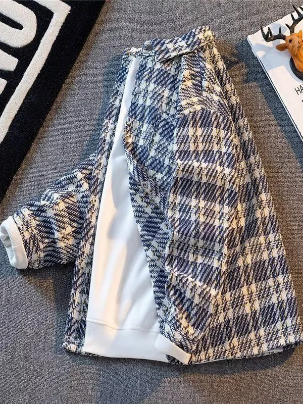 Men's Knitted Versatile Loose Casual Cardigan Jaet Plaid irt Autumn Vintage Brand Faion Outerwear Warm Wear Resistant
Men's Knitted Versatile Loose Casual Cardigan Jaet Plaid irt Autumn Vintage Brand Faion Outerwear Warm Wear Resistant