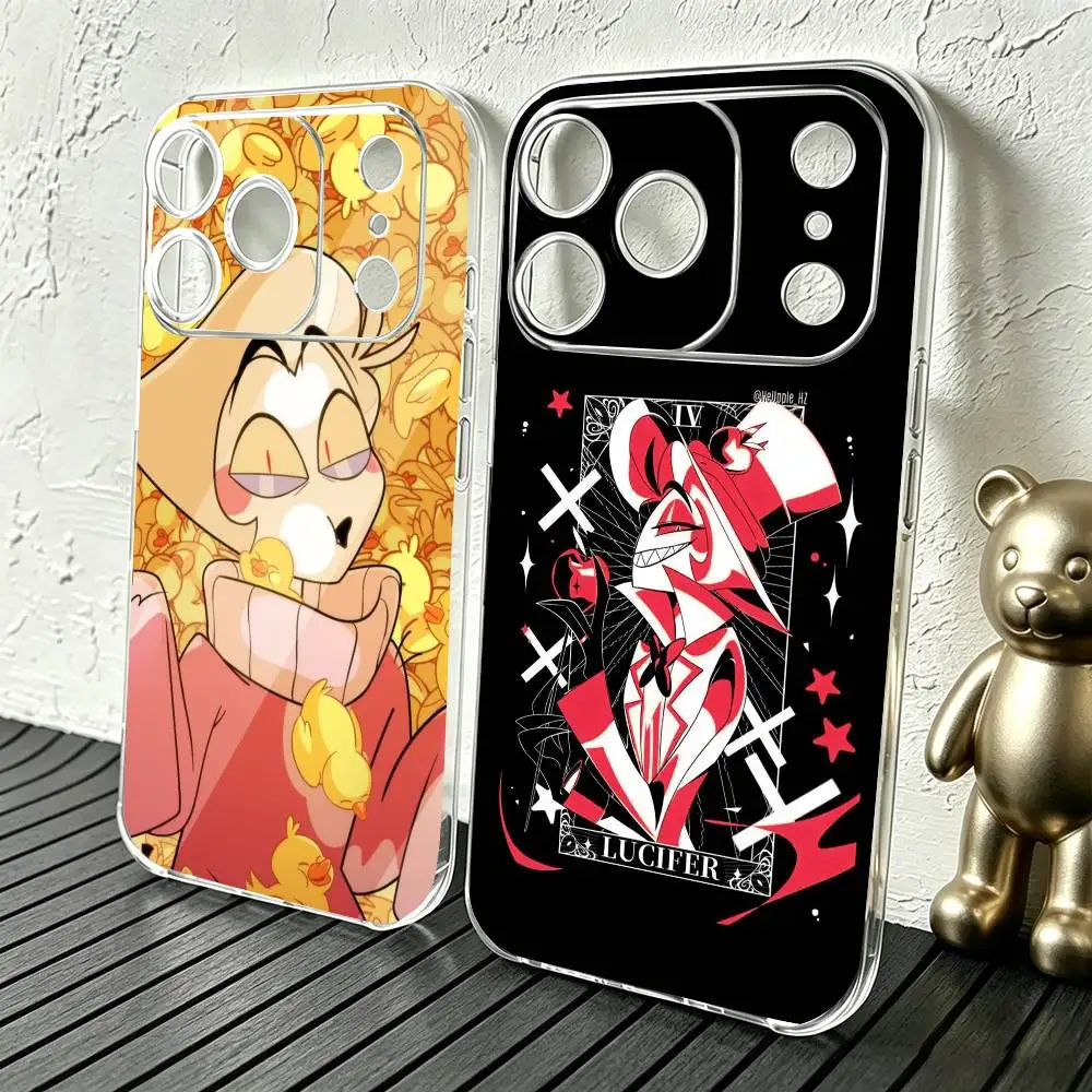 L-Lucifer H-Hazbin H-Hotel Phone Case For iPhone 17 16 15 14 13 12 11 Mini Pro Max Plus Transparent Cover
L-Lucifer H-Hazbin H-Hotel Phone Case For iPhone 17 16 15 14 13 12 11 Mini Pro Max Plus Transparent Cover