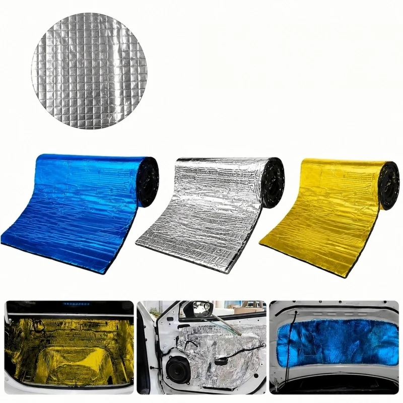 200/100x50cm Fireproof Car Soundproof Mat,Heat & Noise Insulation Deadening Sheet,Acoustic Thermal Mat for Auto Engine,Door,Hood
200/100x50cm Fireproof Car Soundproof Mat,Heat & Noise Insulation Deadening Sheet,Acoustic Thermal Mat for Auto Engine,Door,Hood