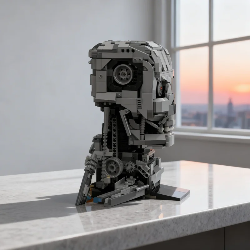 798pcs MOC Terminator 2 T 800 Endoskeleton Icons Model Building Blocks Creative Gift DIY Display Decor Adult Premium Kids Desk
798pcs MOC Terminator 2 T 800 Endoskeleton Icons Model Building Blocks Creative Gift DIY Display Decor Adult Premium Kids Desk