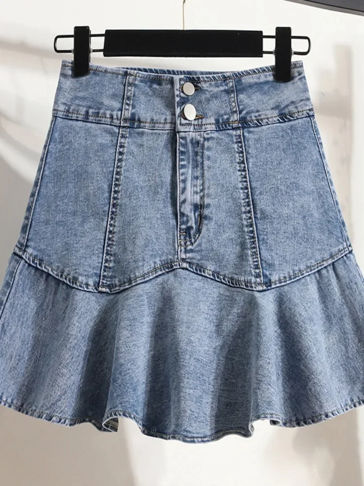 Plus Size Plus Size Ladies Fishtail Denim Skirt Women Skirt Slimming Cover Belly and High Waist A line XT657
Plus Size Plus Size Ladies Fishtail Denim Skirt Women Skirt Slimming Cover Belly and High Waist A line XT657